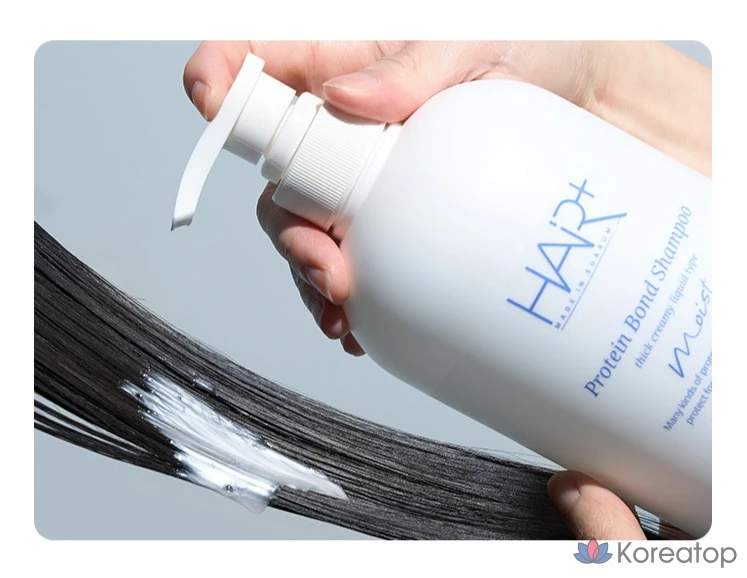 Увлажняющий шампунь Hair Plus Protein Bond с ароматом свежего цитрусового порошка, 1 л, 1 шт.