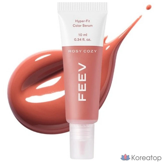 Румяна-сыворотка FEEV Color Serum Blusher 10 мл, оттенок ROSY COZY, 1 шт.