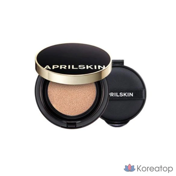 APRILSKIN Magic Snow Cushion + сменный блок MAGICSNOWCUSION, № 22 Розово-бежевый, 1 шт., № 22 Розово-бежевый