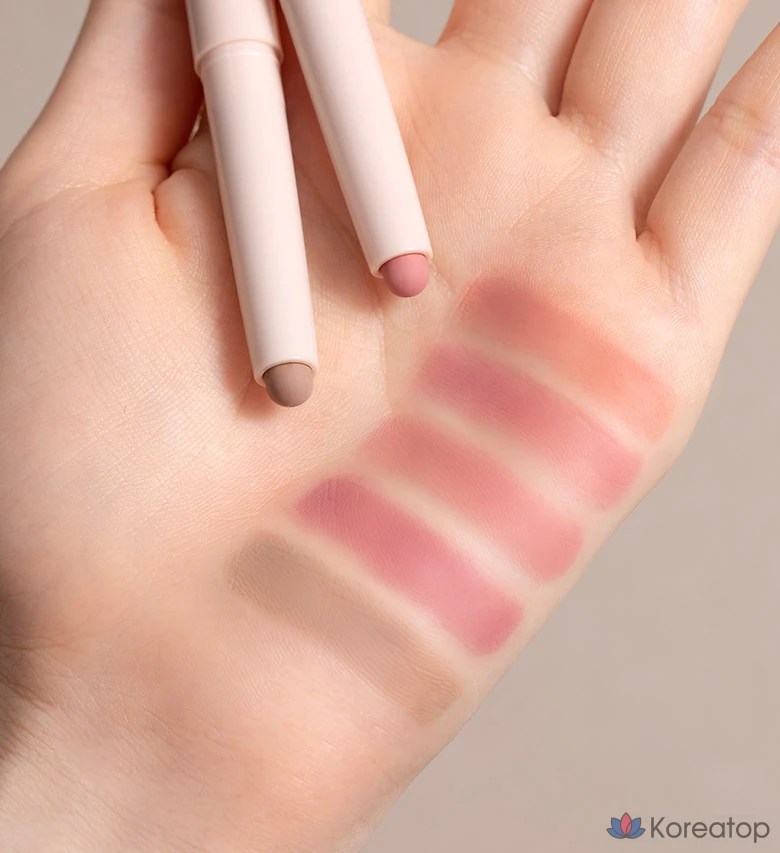 Карандаш для губ MERZY Mood Over Smudging Lip Pencil 0.9g, ML1, оттенок «Нежный персик», 1 шт., фото 3