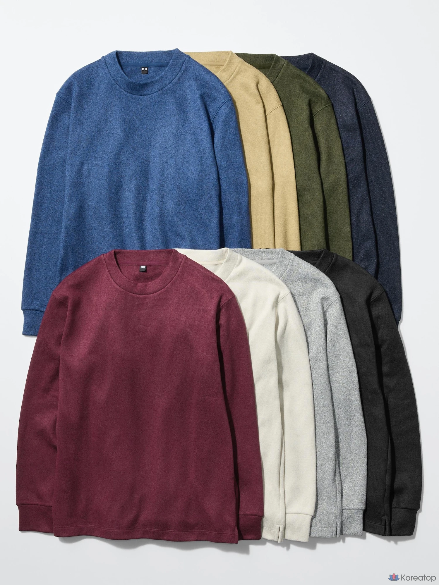Футболка Uniqlo Soft Knit Fleece Crew Neck T