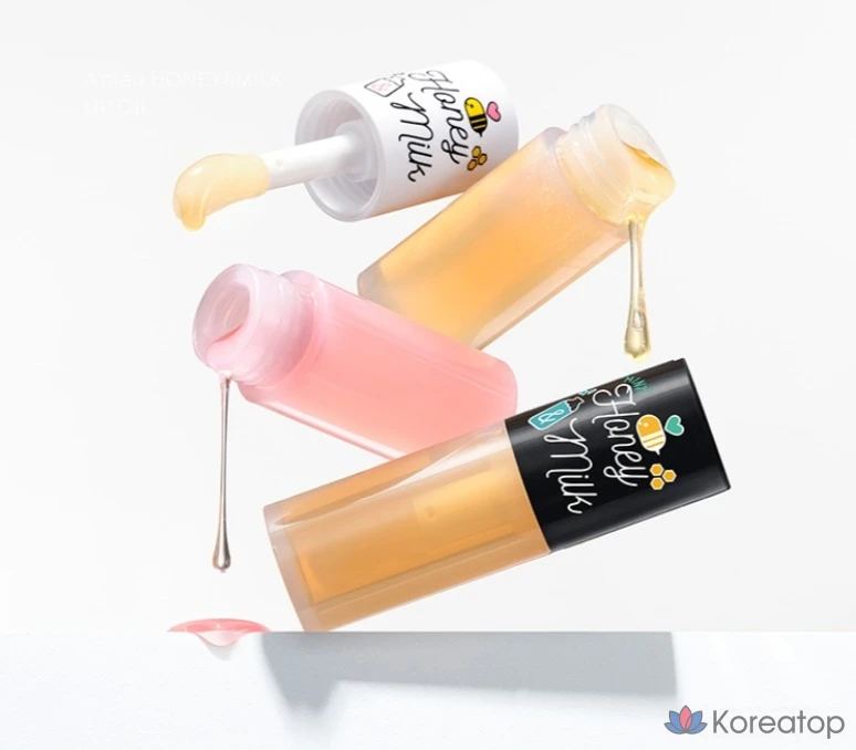 A'Pieu Honey & Milk Lip Oil Light, Mint, 5 г, 1 шт., фото 4