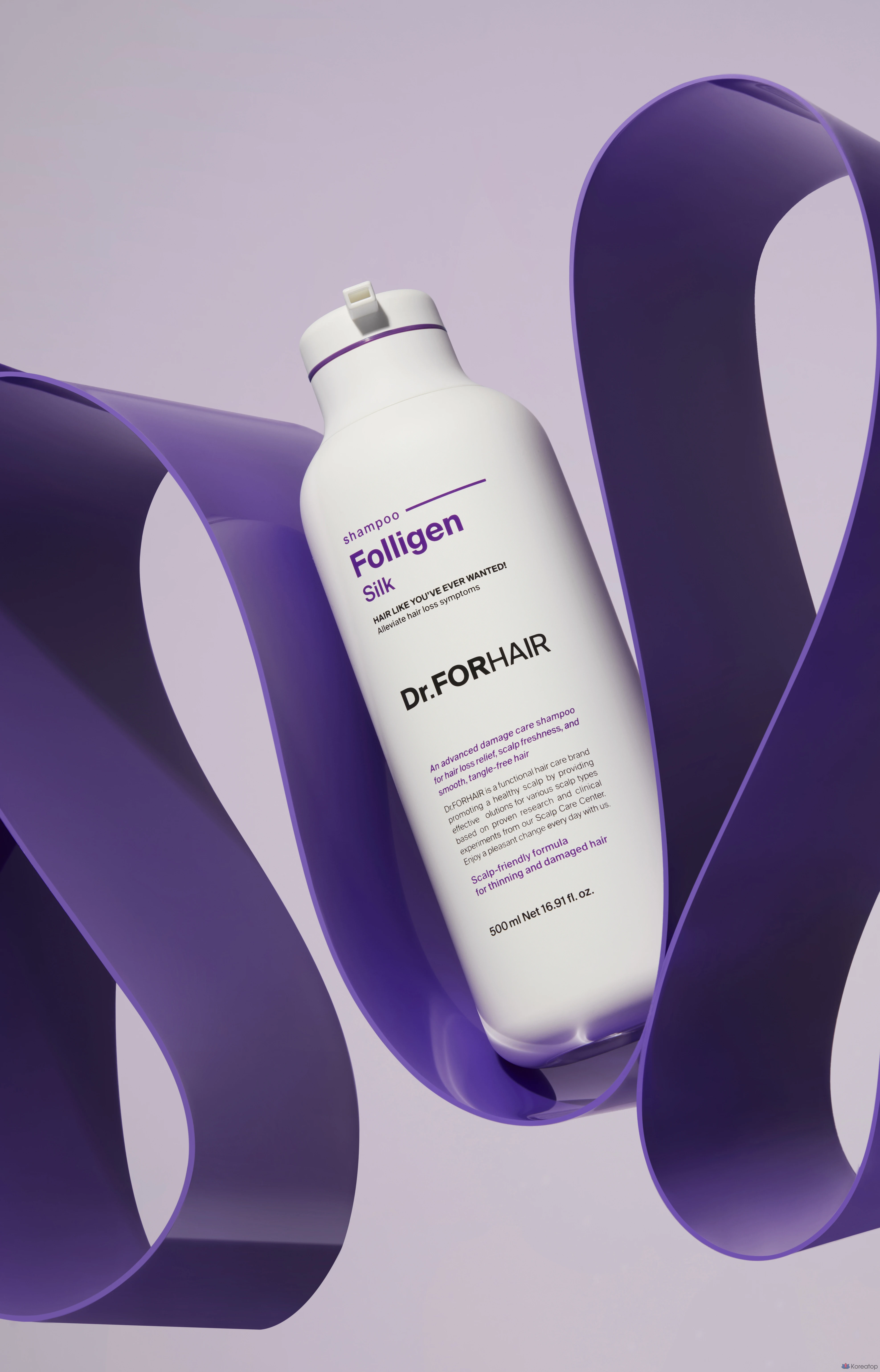 Шампунь Doctor For Hair Damaged Hair Care Hair Loss Polygen Silk, 500 мл, 1 шт., фото 2