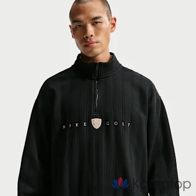 Топ для гольфа мужской Nike Fairway Fresh Therma-FIT Oversized Half-Zip