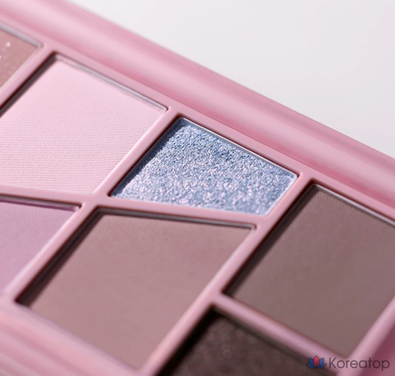 Палетка теней 3CE Layer It All Eye Palette, оттенок Mauvish, 1 шт., фото 6