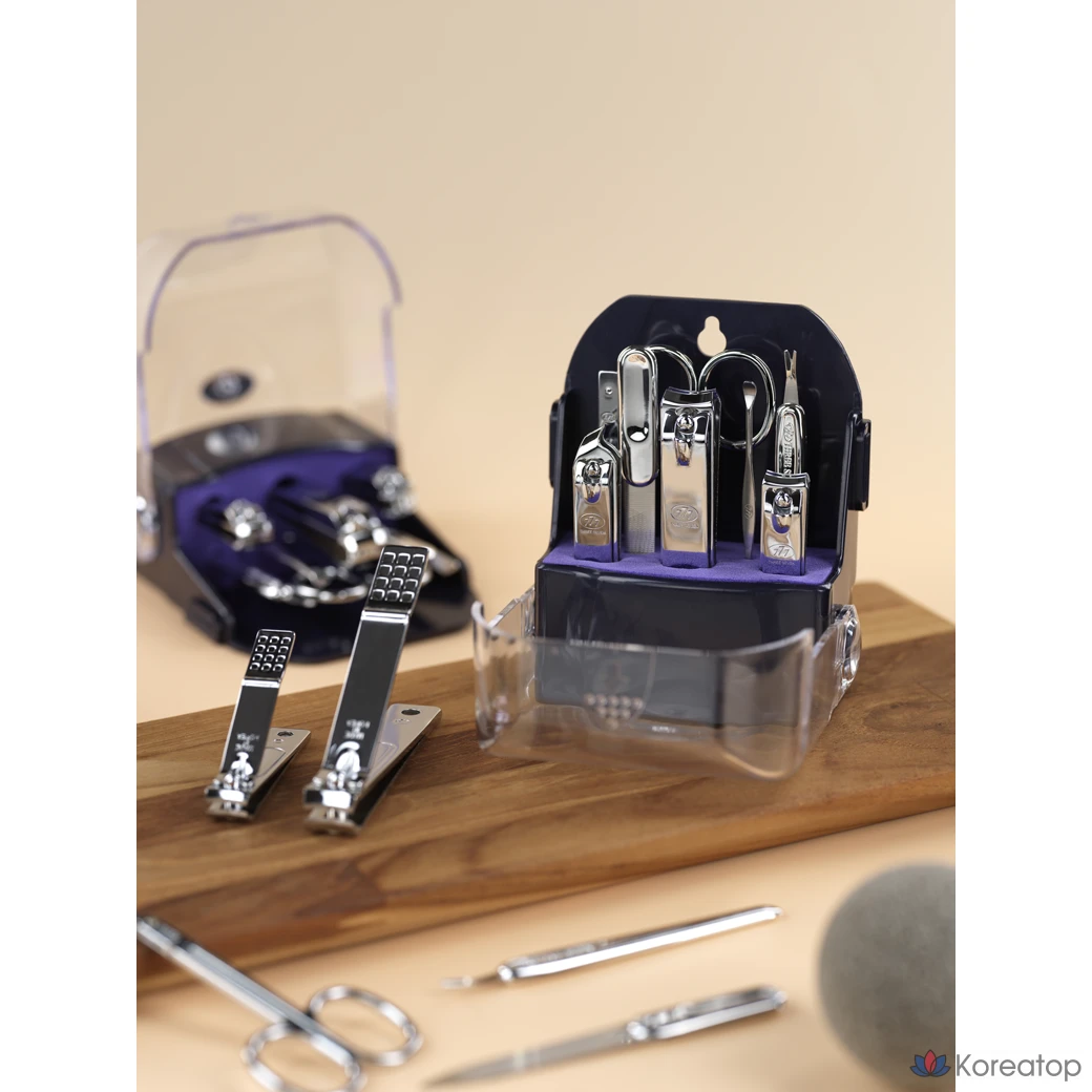 Набор для ухода Three Seven Nail Clipper Set TS-090C Luna, 1 шт.