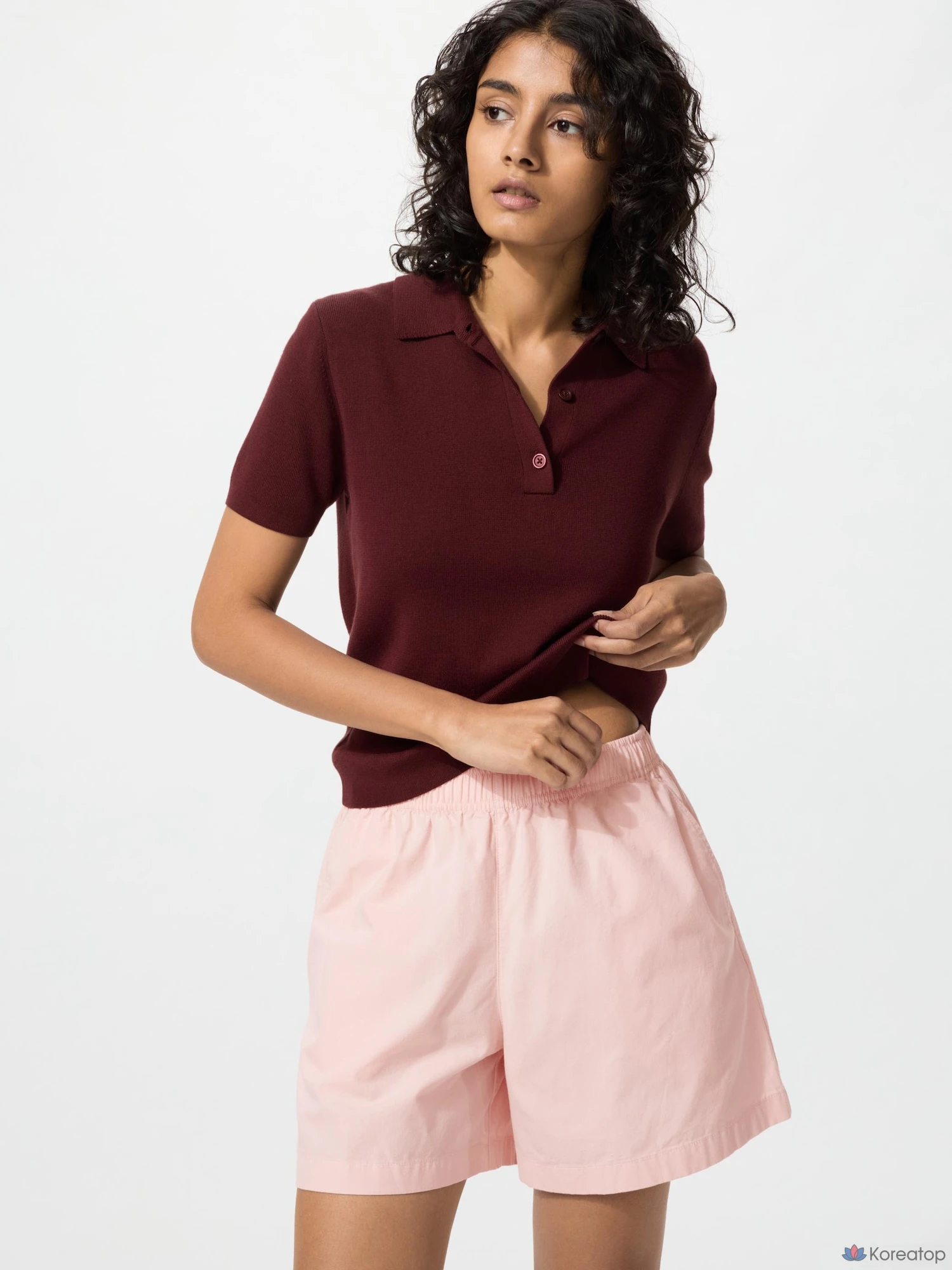 Шорты Uniqlo Cotton Easy Short Pants