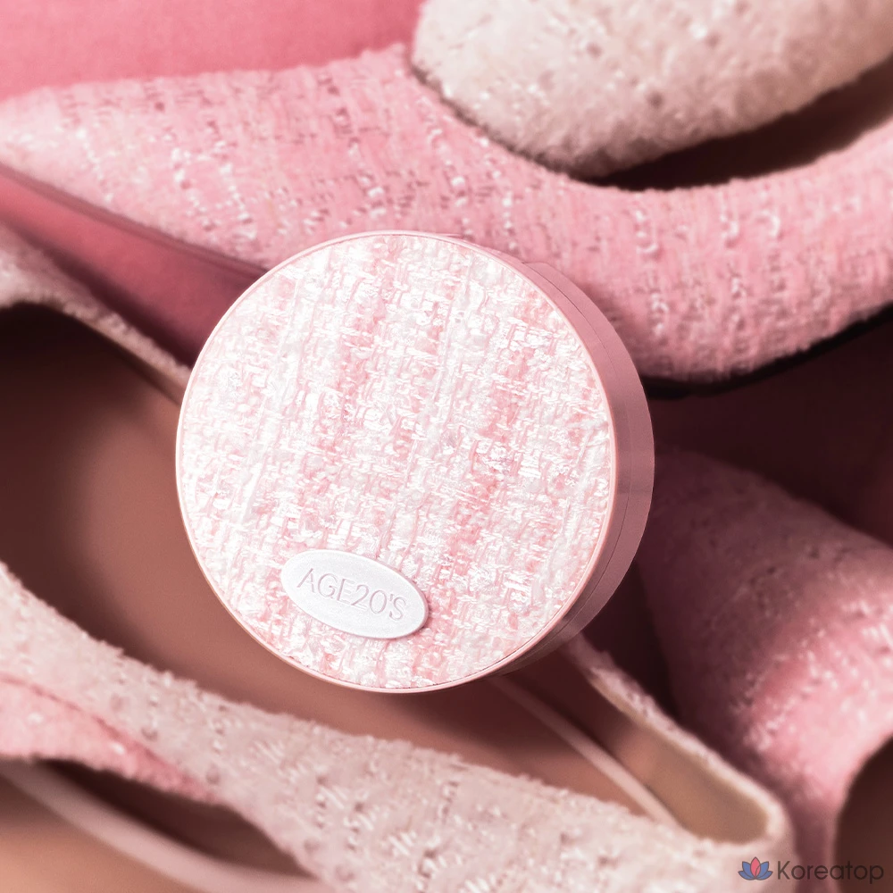 Тональный крем Essence Cover Pact Flora Blooming Tweed Edition, 14 г, оттенок № 23 Medium Beige, 1 шт.