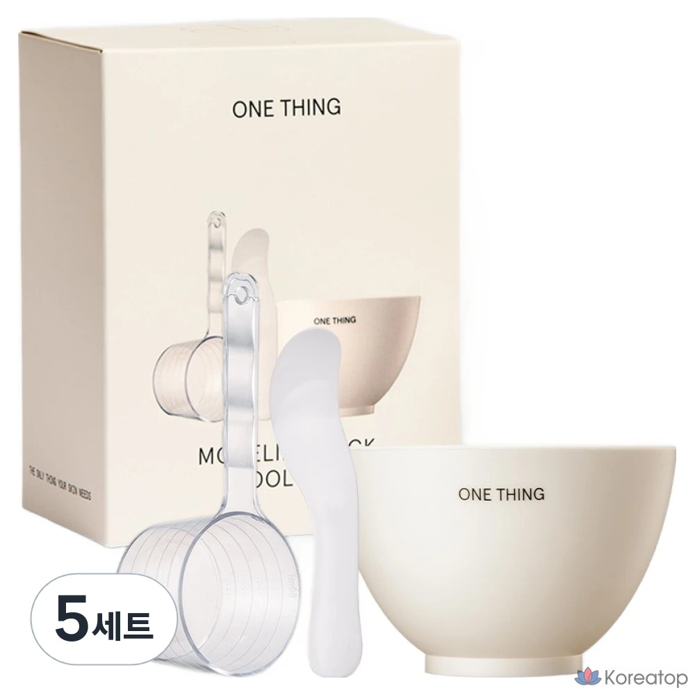 Набор для моделирования One Thing: мяч + мерный стаканчик + лопатка, разные цвета, 5 комплектов