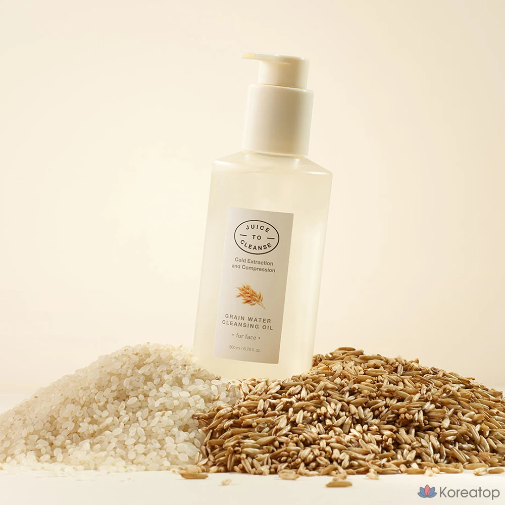 Очищающее масло для лица Juice To Cleanse Grain Water Cleansing Oil JCCL004, 200 мл, 1 шт.