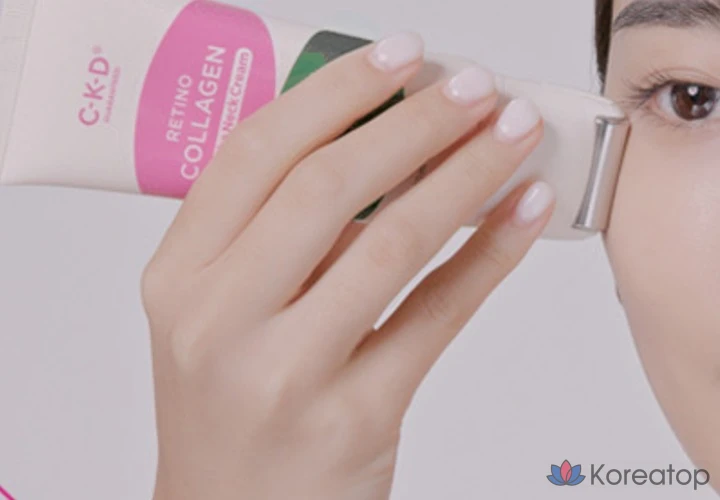 CKD Chong Kun Dang Health Retino Collagen Low Molecular Weight 300 Guasha Neck Wrinkle Cream Refill, 50ml, 1 ea.