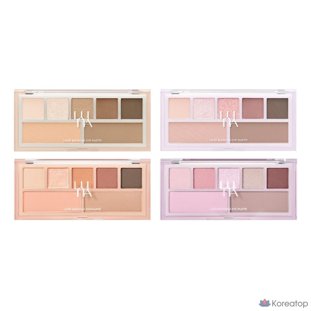 Палетка теней для век Luna Layer Blending Eye Palette, оттенок Mauve Depth (№ 2), 1 шт.