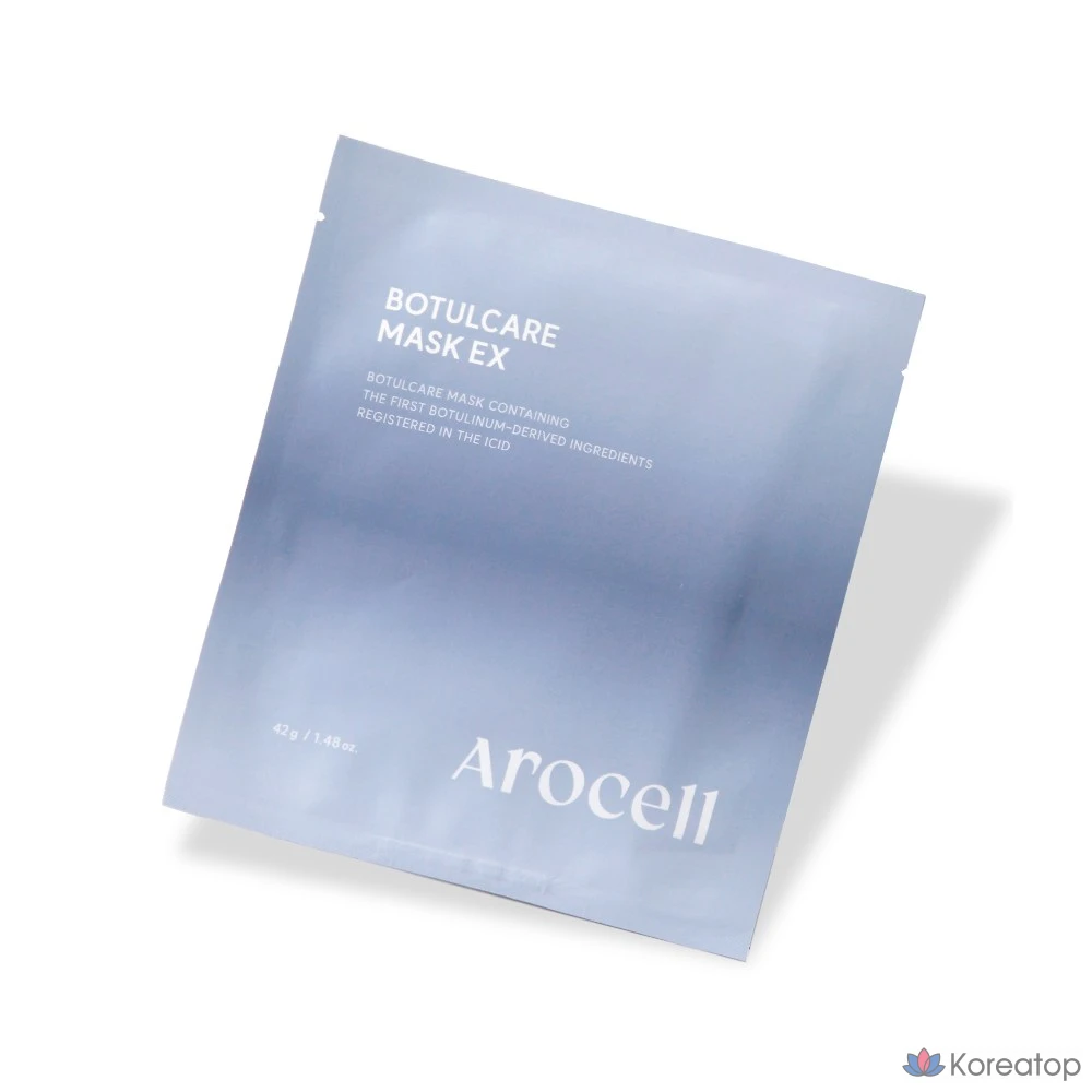 Маска для лица Arocell Botulcare Mask EX, 4 листа, 1 упаковка, 1 шт.