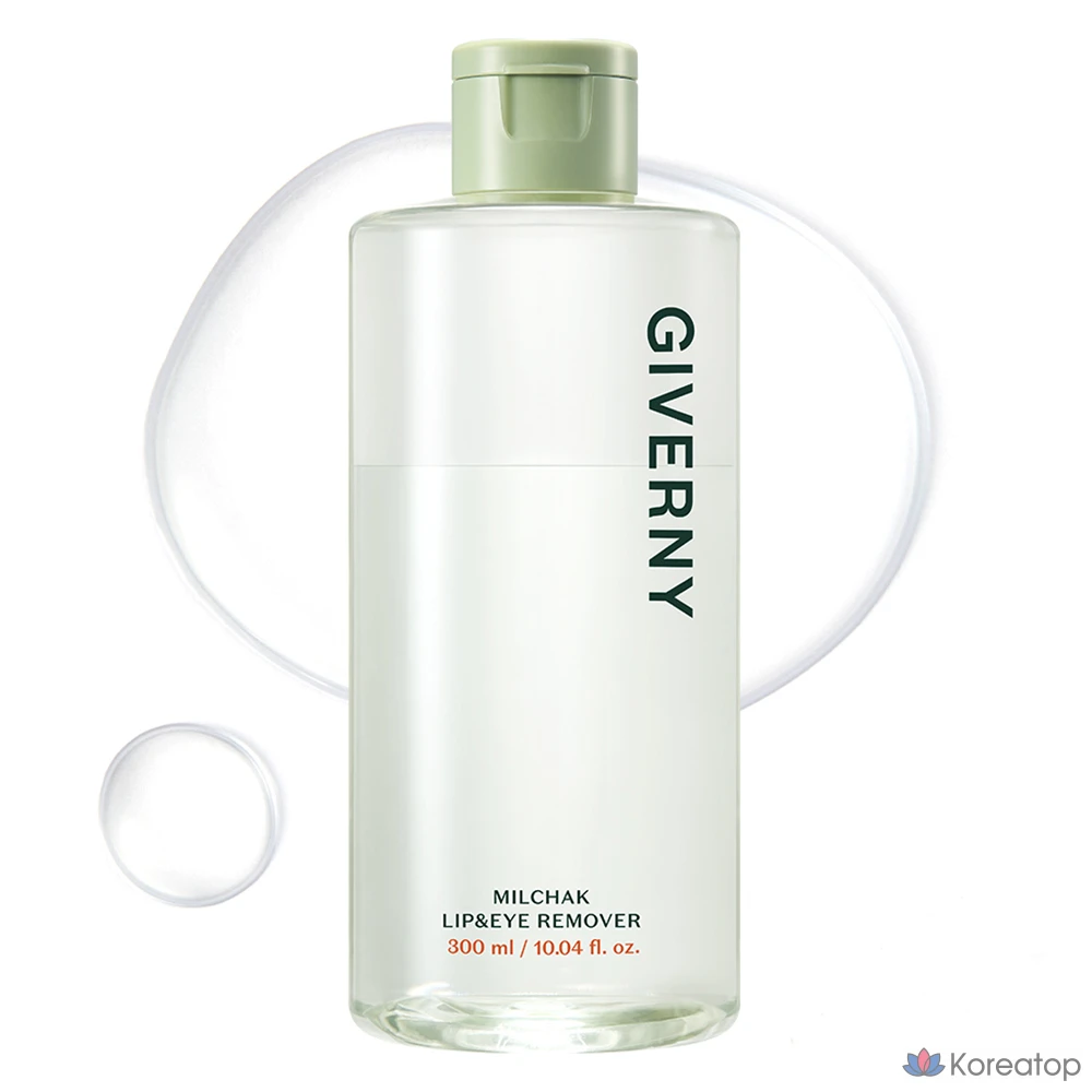 Средство для снятия макияжа с губ и глаз Giverny с низким уровнем раздражения, 300 мл, 1 шт.