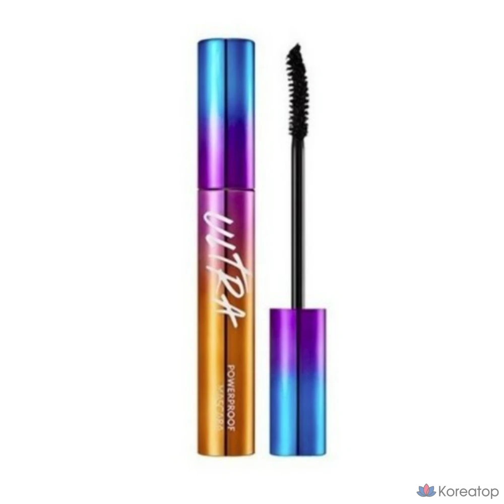 Тушь для ресниц Missha Ultra Powerproof, 8 г, для придания объема и завивки (черная), 1 шт.