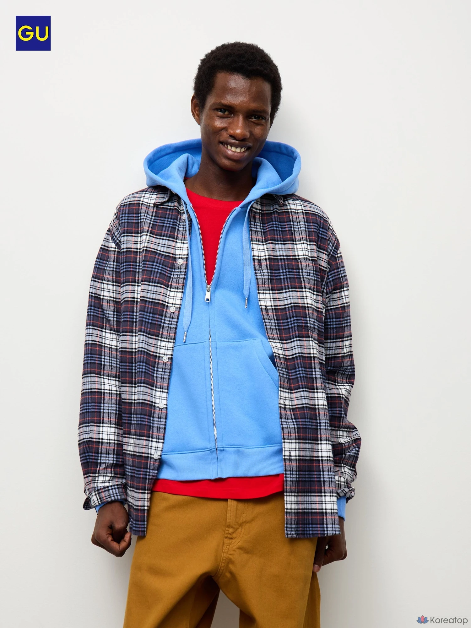 Рубашка Uniqlo Flannel Check Shirt C