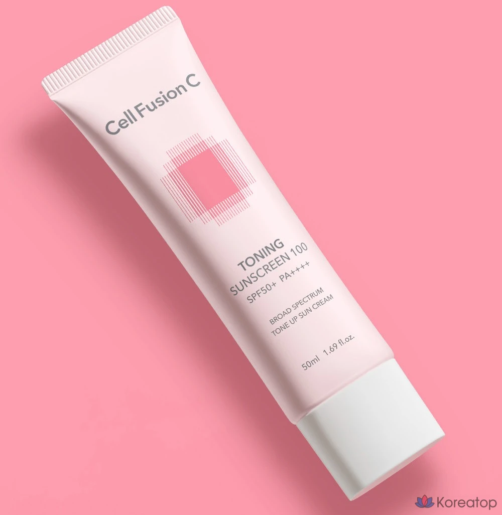 Солнцезащитный тонирующий крем Cellfusion C Fade Free 100 SPF50+ PA++++, 50 мл, 1 шт.