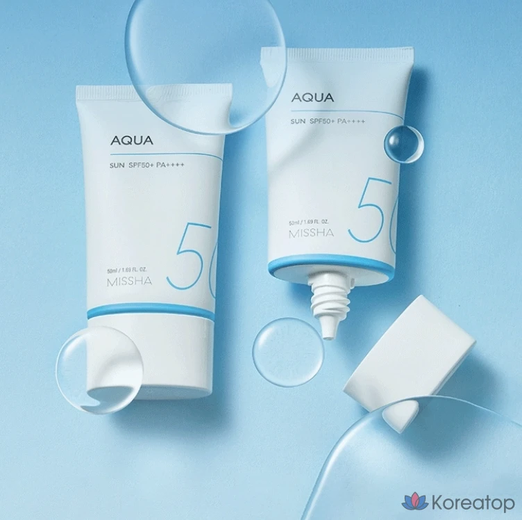Солнцезащитный крем Missha All Around Safe Block Aqua Sunscreen SPF50+ PA++++, 50 мл, 1 шт.