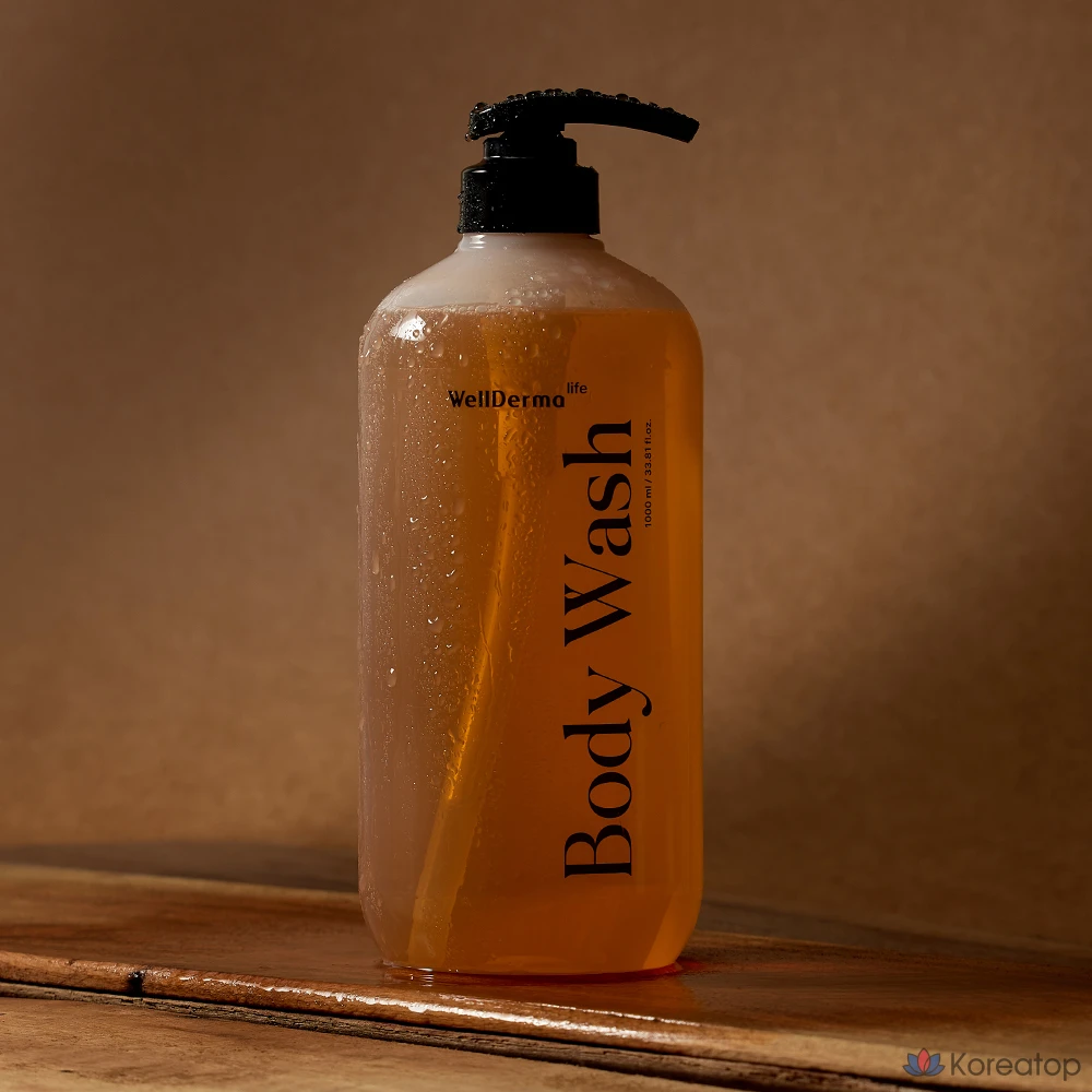 Гель для душа WellDerma с лимонным деревом, 1 л, 1 шт.