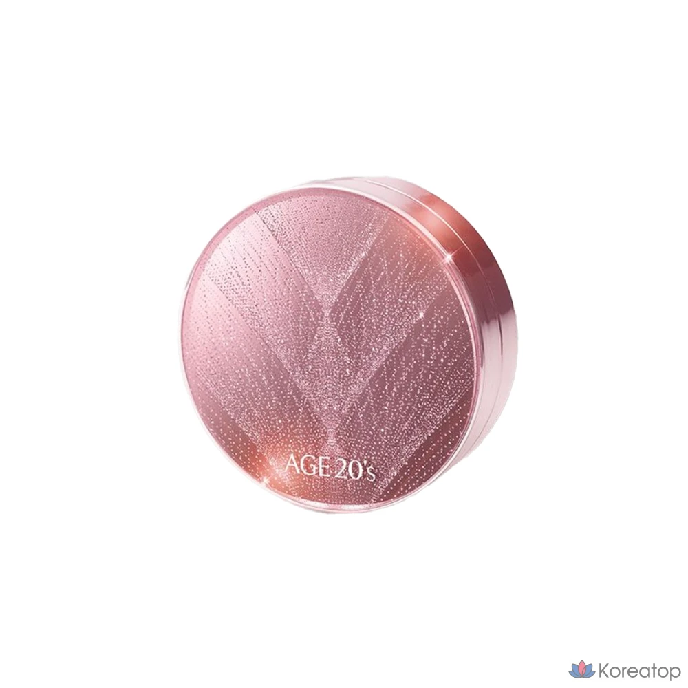 Эссенция для лица Age 20's Twinkle Edition в футляре с 3 сменными блоками, белый, средне-бежевый (№ 23), 1 шт.