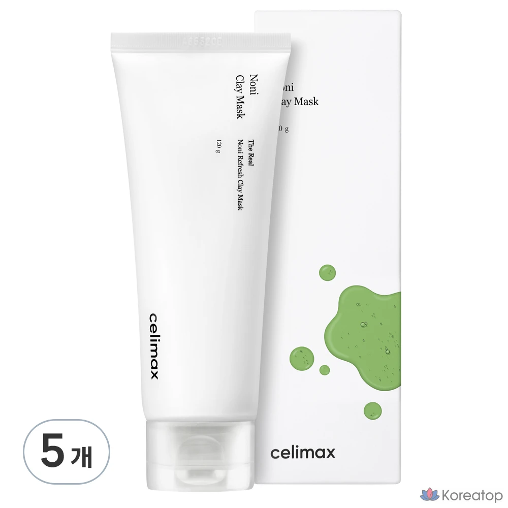 Глиняная маска Cellimax The Real Noni Refresh, 1 упаковка, 5 упаковок
