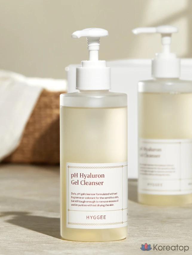 Гель-очиститель HYGGEE с мягкой кислотностью и гиалуроновой кислотой, 400 мл, 1 шт., фото 4