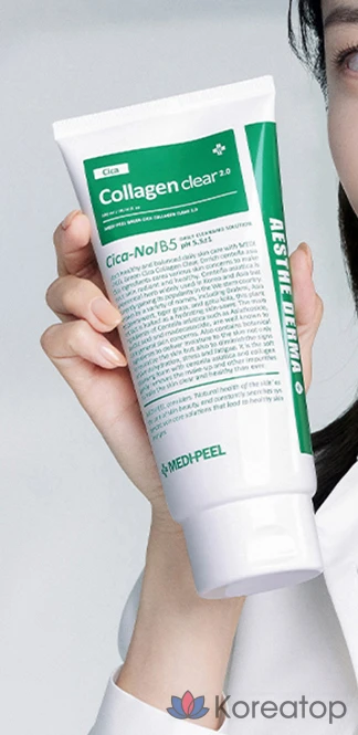 Гидрофильное масло Medi-Peel Green Cica Collagen Clear Gel Cleanser 2.0, 300 мл, 1 шт., фото 6