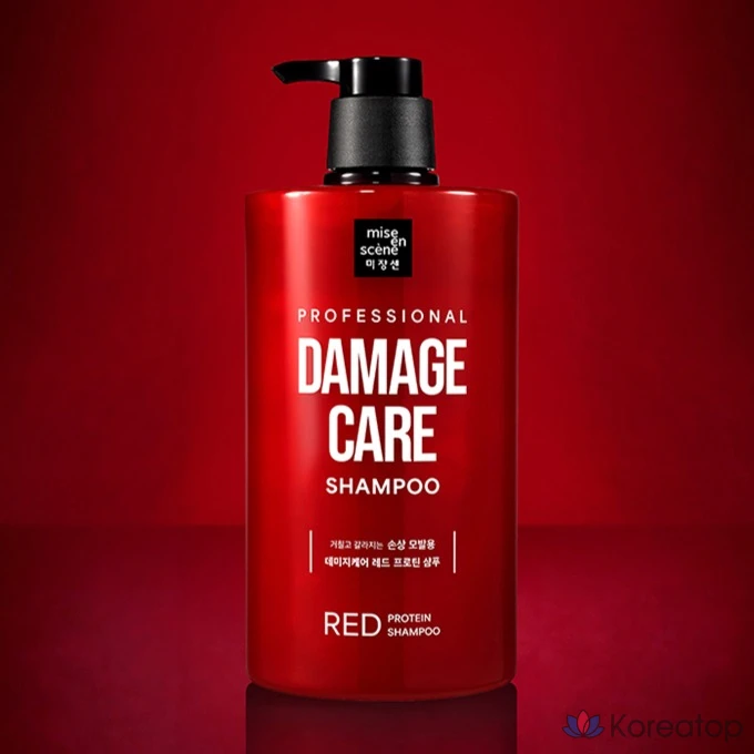 Мизансцена Damage Care Rose Protein Shampoo, 1л, 1 шт., фото 3