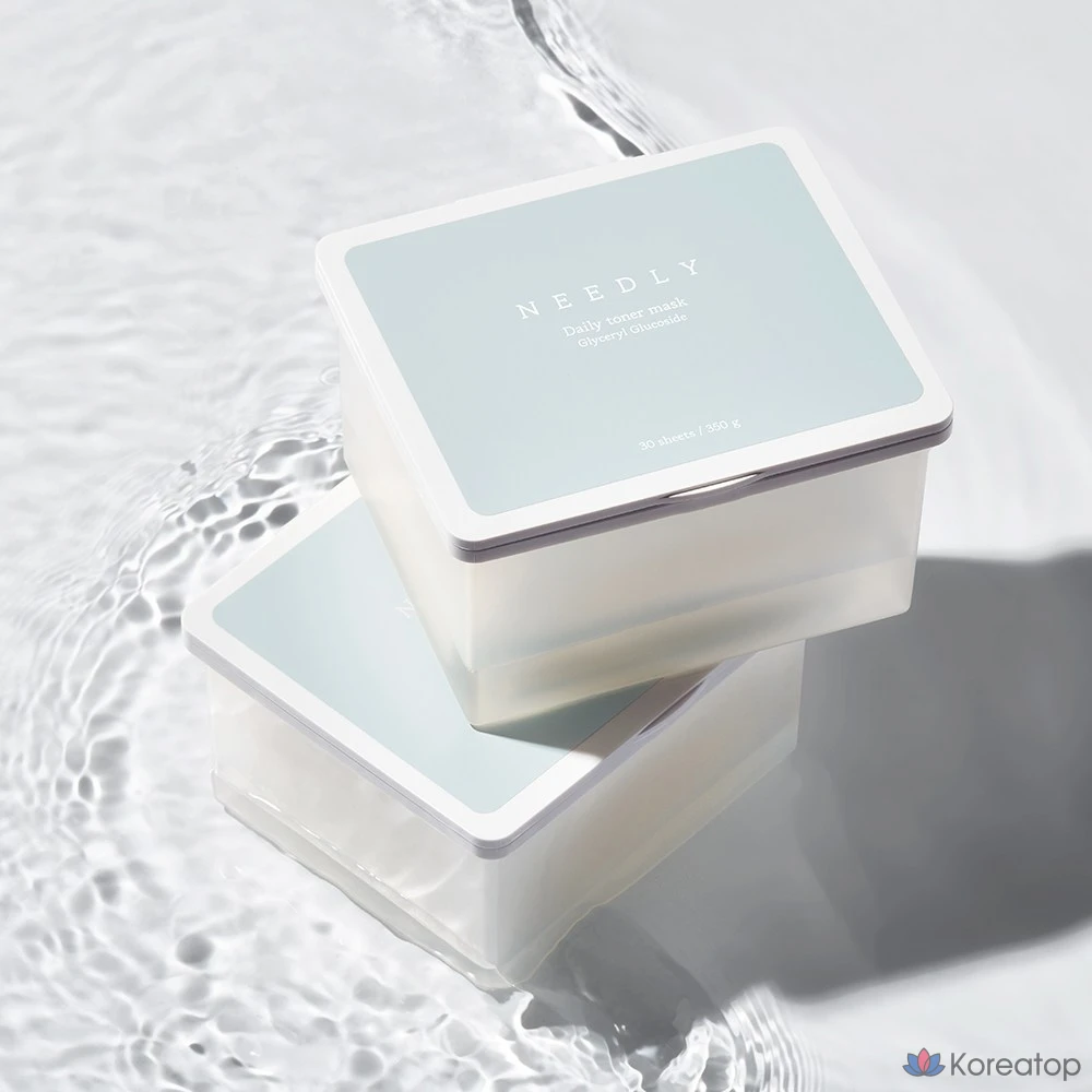 Тонизирующая подушечка-маска для лица Needly Daily Toner Hydration Skin Mask Pack, 3 упаковки по 30 листов., фото 2