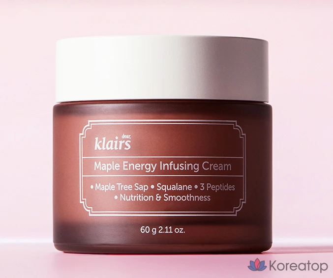Крем для лица Dear, Klairs Maple Energy Infusing Cream, 60 г, 1 шт.