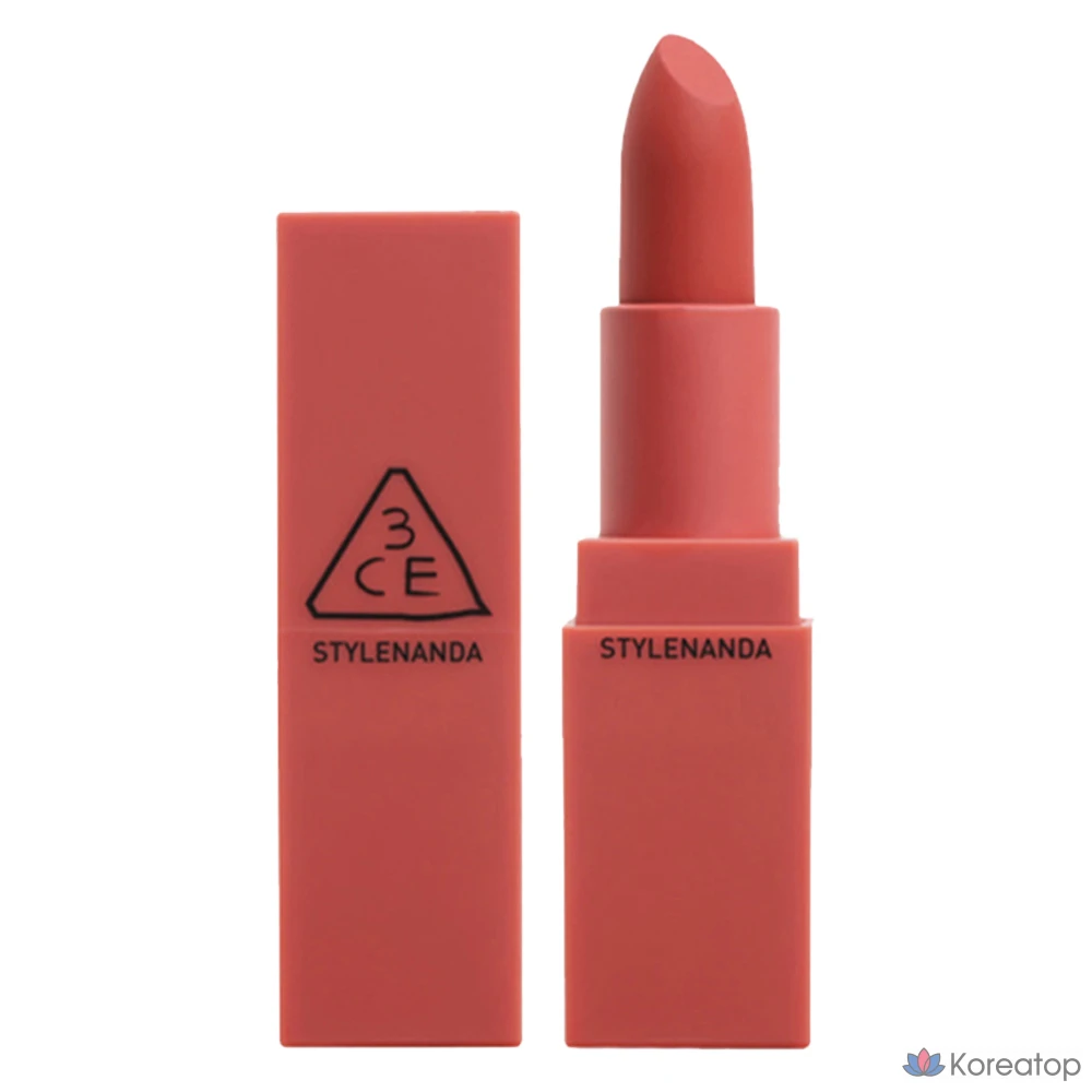 Матовая помада 3CE Style Nanda Matte Lipstick, оттенок 222 Step And Go, 3.5 г, 1 шт.