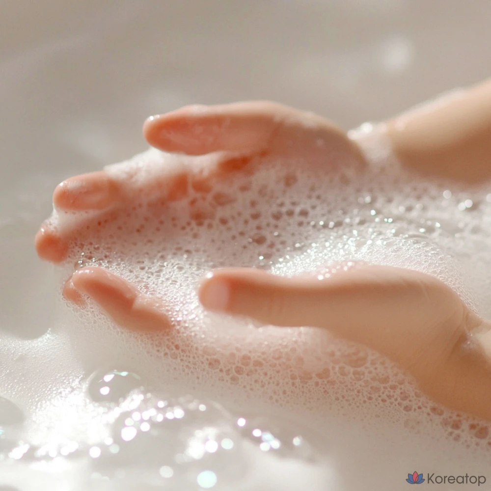 Детское пенящееся мыло Pyungang Yul Baby Tear-Free Top-to-Toe Bubble Wash, 1 шт., 500 мл