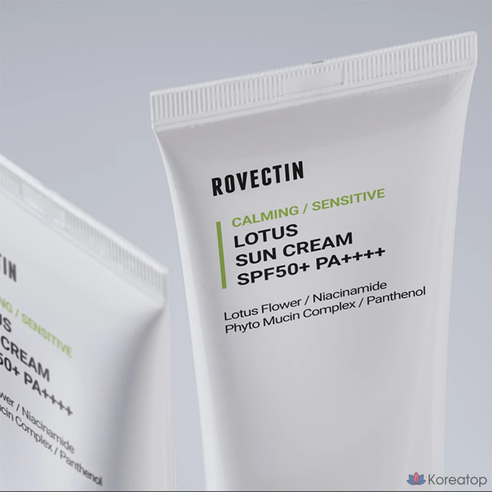 Солнцезащитный крем Rovectin Calming Lotus Water SPF50+ PA++++, 50 мл, 1 шт.