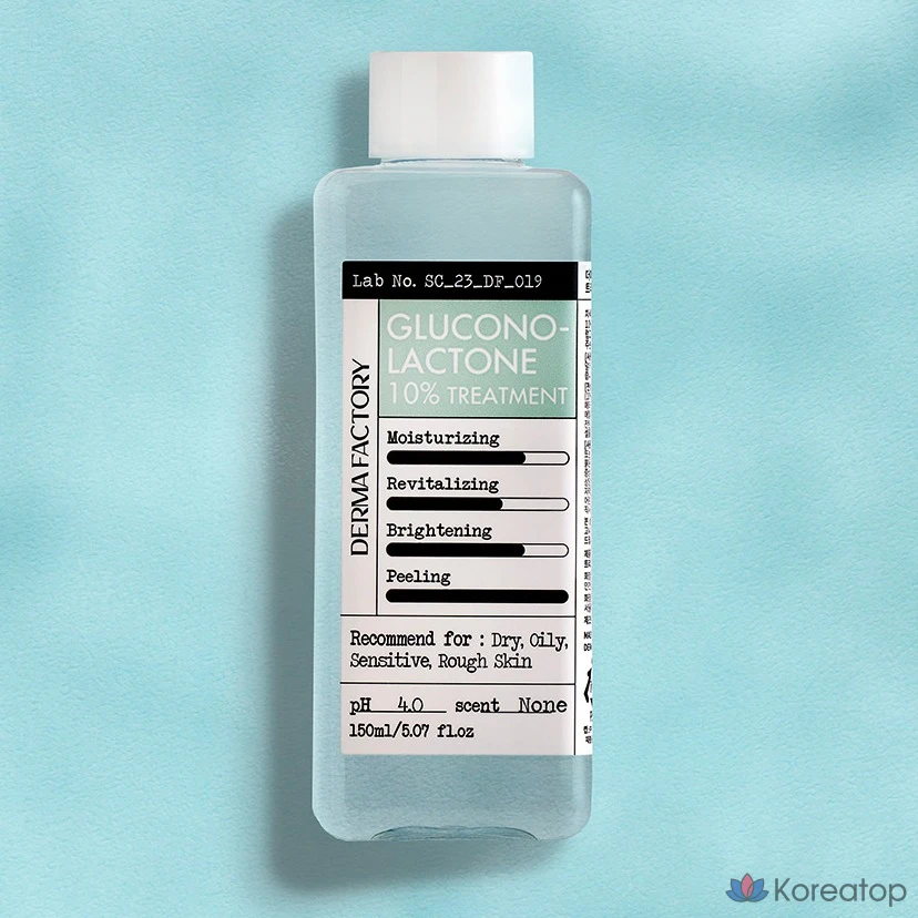 Derma Factory Глюконолактон PHHA 10% Средство для ухода, 150 мл, 1 шт.