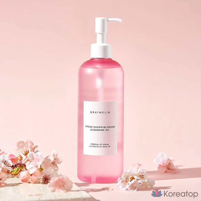 Очищающее масло Graymelin Fresh Cherry Blossom, 400 мл, 1 шт.