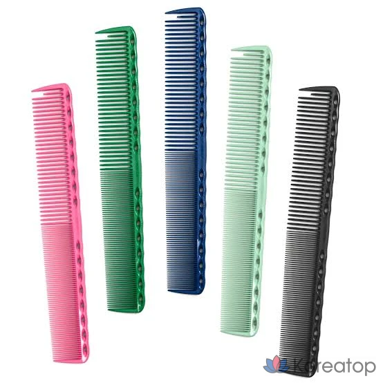 Расческа Y.S. Park YS-336 Cutting Comb, синий, 1 шт.