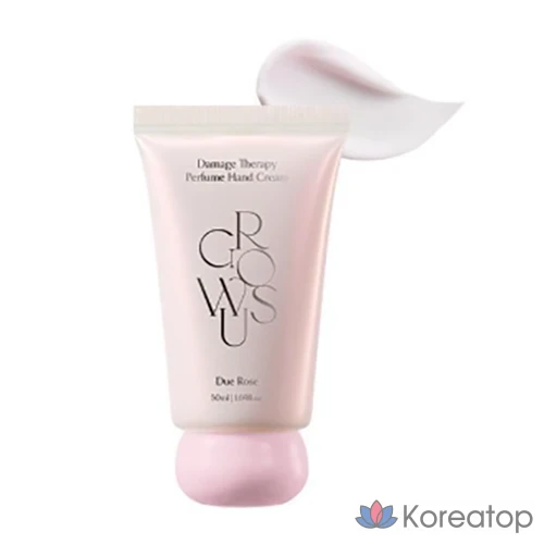 Парфюмерный крем для рук GROWUS Dew Rose, 50 мл, 1 шт.