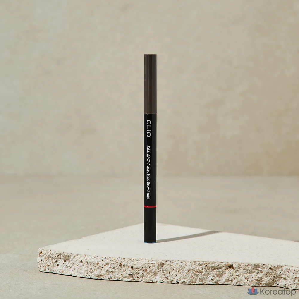 Карандаш для бровей Clio Killbrow Auto Hard Brow Pencil 24AD 0,31 г, цвет 005, серо-коричневый, 1 шт.