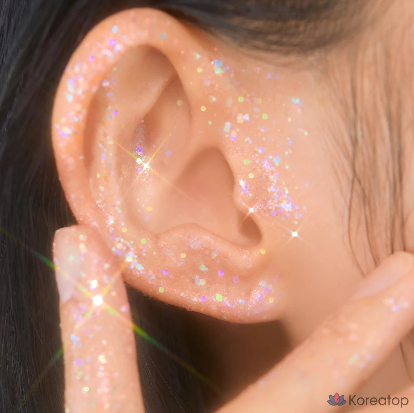 Гель для бровей Unleashia Get Loose Glitter Gel, оттенок N1 Aurora Catcher, 7 г, 1 шт., фото 3