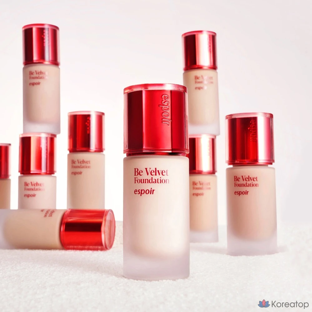 Тональный крем Espoir Bevelvet SPF22 PA++ 30 г, 1 шт., 13N Нейтральный фарфор, фото 4