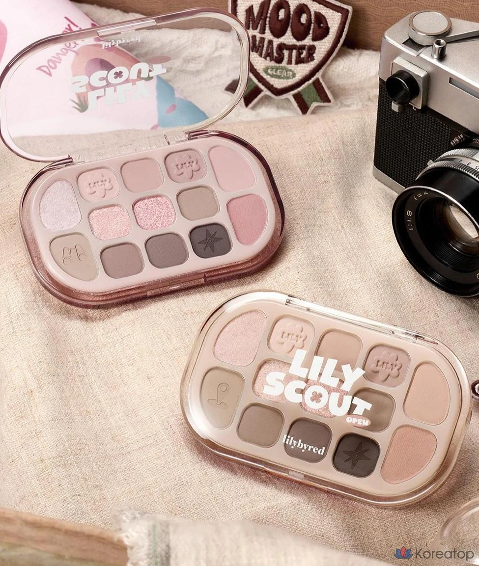 Палетка теней Lilybyred Dewy Fit, оттенок 05 «Миндальное молоко», 1 шт., фото 5