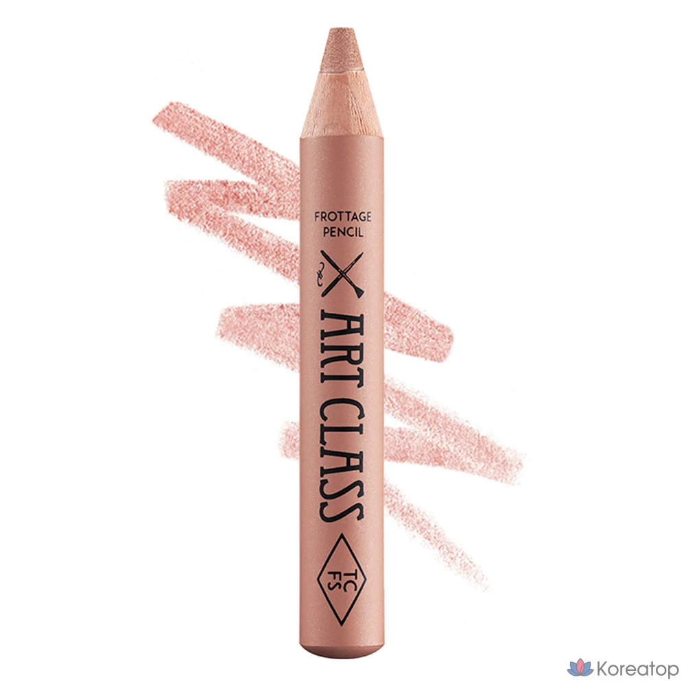 Карандаш для теней Too cool for school Art Class Frottage, № 7, приглушенный серо-коричневый, 1 шт.