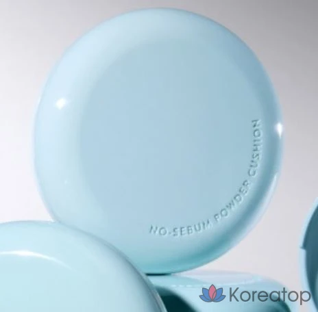 Innisfree No-Sebum Powder Cushion 14 г, Роза и ваниль (21C), 1 шт., фото 4