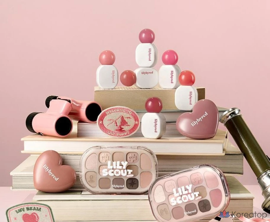 Палетка теней Lilybyred Dewy Fit, оттенок 05 «Миндальное молоко», 1 шт., фото 6