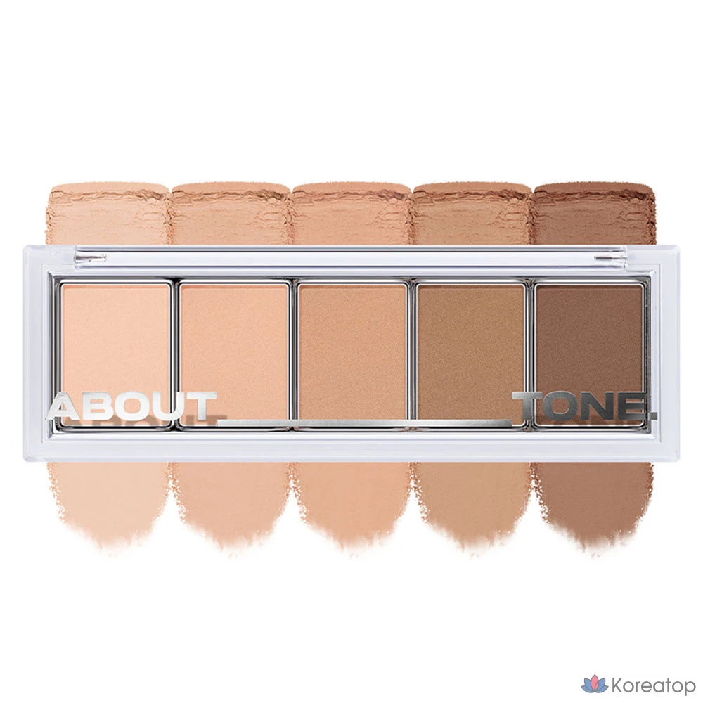 Палетка теней ABOUT TONE Return to Basic, 8 г, оттенок 03 Radiant, 1 шт.
