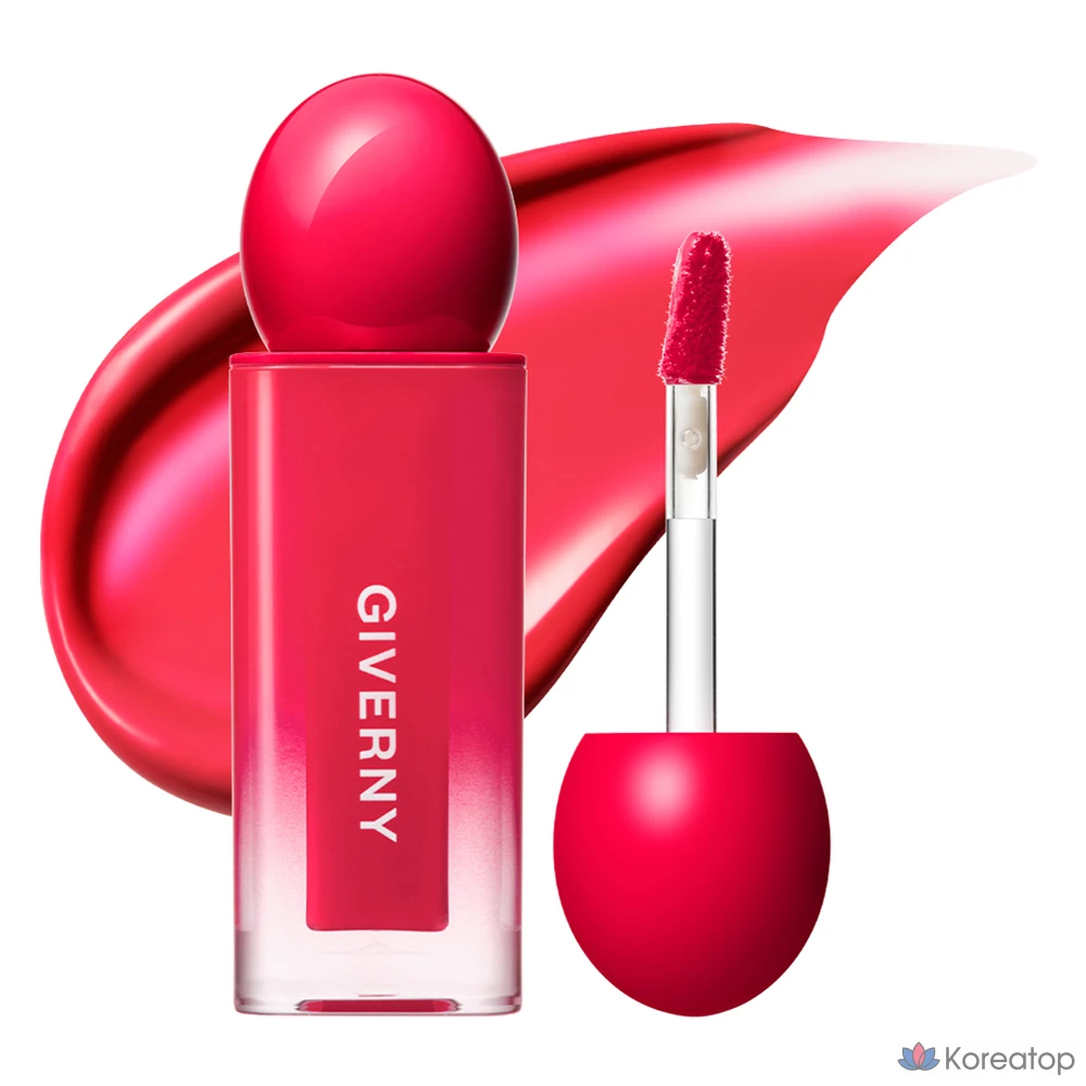 Тинт для губ Giverny Dewy Glaze Lip Tint, оттенок 09 Rosy Cherry, 4,9 г, 1 шт.