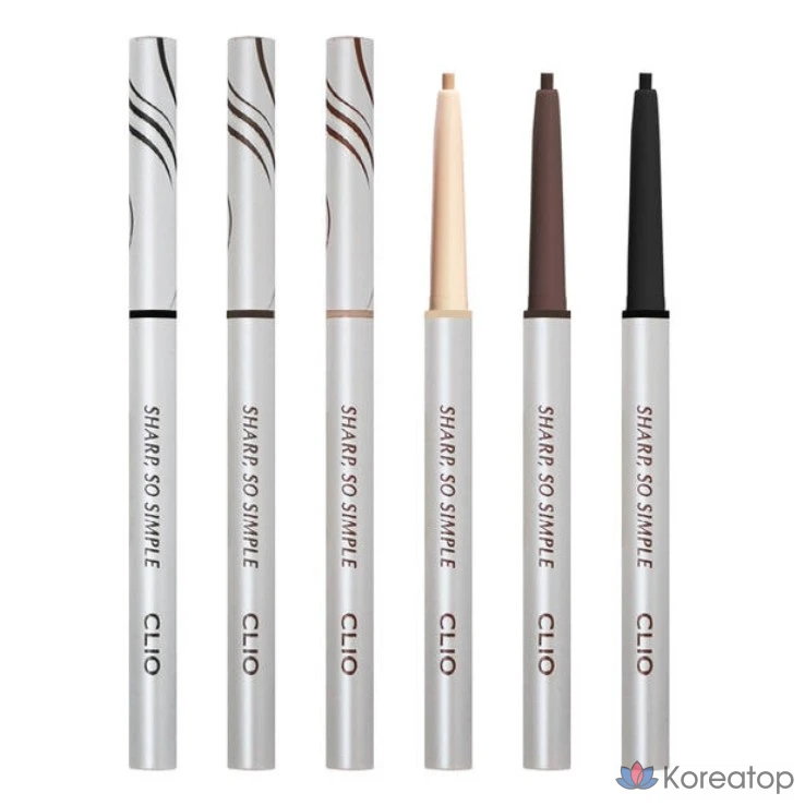 Водостойкий карандаш-лайнер Clio Sharp So Simple 0,14 г, коралловый, 1 шт.