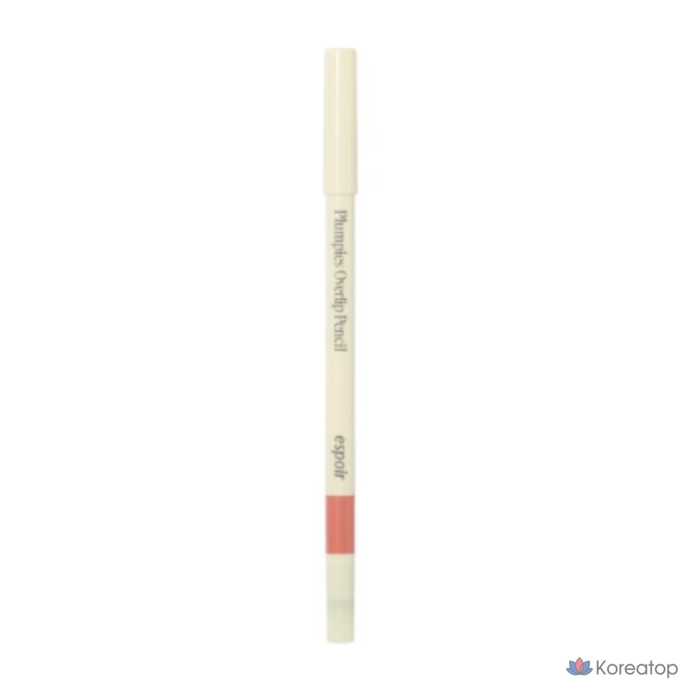 Карандаш для губ Espoir Plumpize Overlip Pencil 0,4 г, № 2, теплый объемный/кремовый коралловый, 1 шт.