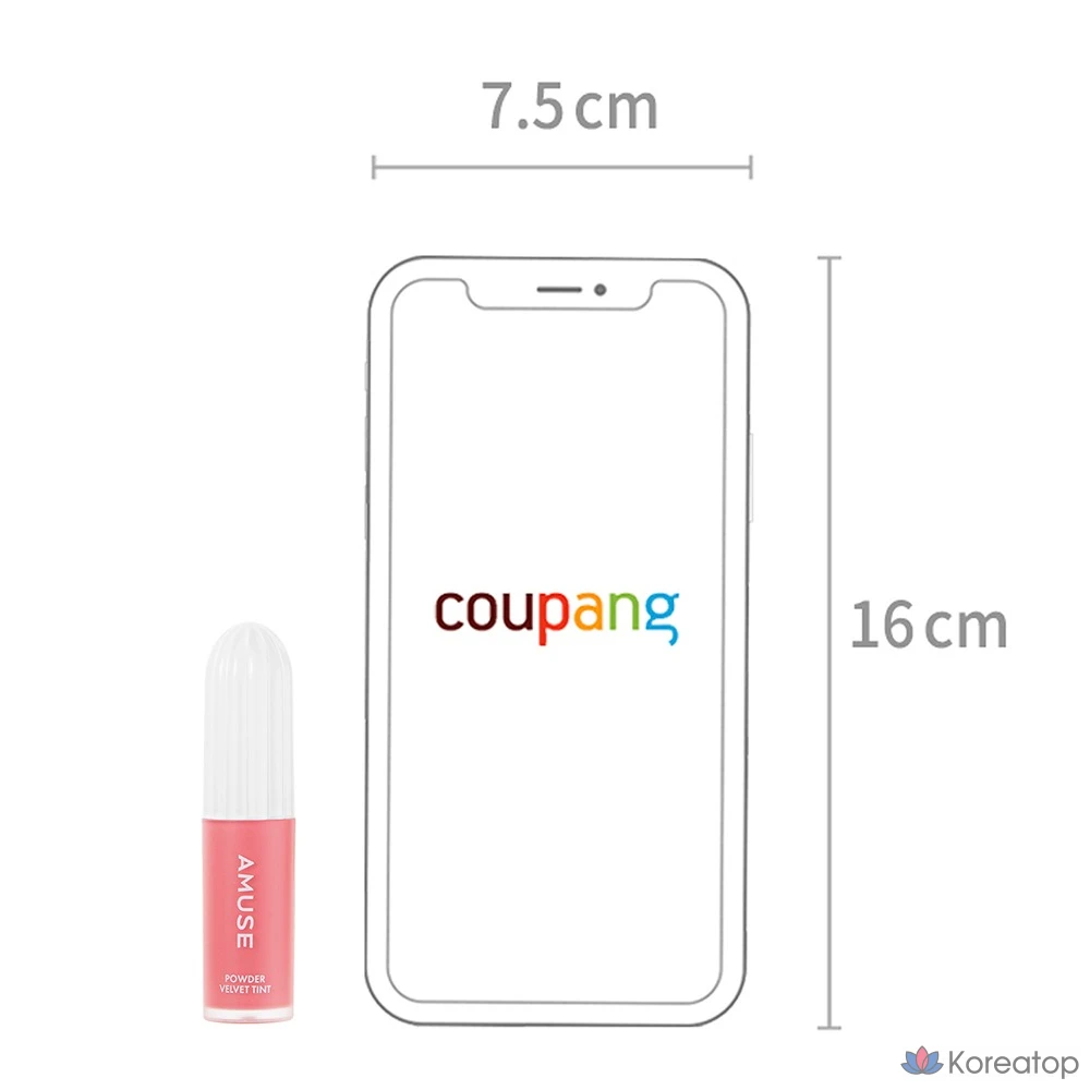 AMUSE Powder Velvet Tint, 02 Peanut Coral, 1 шт., фото 7