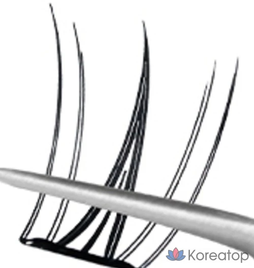 Накладные ресницы Corinco TokTok Hara без клея, цвет Cherry Cock, 1 шт.